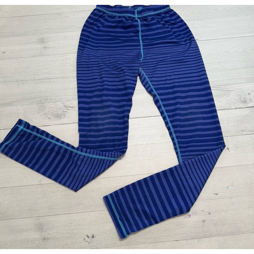 Reima kids‎ baselayer leggings bottoms blue purple youth large/150